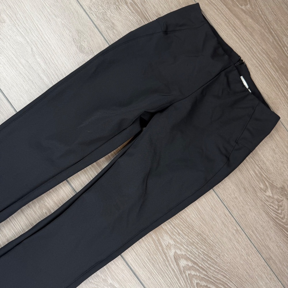 Veronica Beard Womens Scuba Pants Slim Leg Zip Back Black Size 2